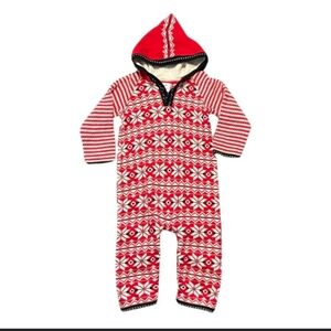 Hanna Andersson Sweater Romper (Size 70/6-12 Months) 100% Cotton